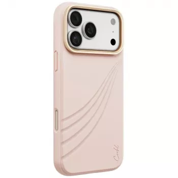UNIQ Coehl Serina cover til iPhone 18 Pro Max / 17 Pro Max, magnetisk opladning, lyserød