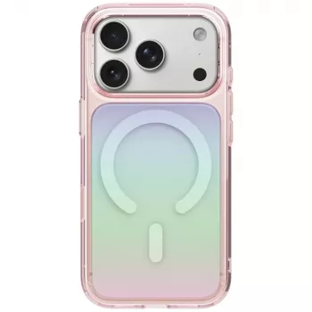 UNIQ Coehl Estelle cover til iPhone 18 Pro Max / 17 Pro Max, magnetisk opladning, lyserød