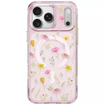 UNIQ Coehl Evie cover til iPhone 18 Pro Max / 17 Pro Max, magnetisk opladning, lyserød