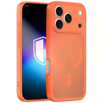 3mk Misty MagCase til Apple iPhone 17 Pro / 18 Pro, orange (3M009487)