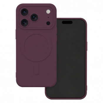 TFO Simple Color Mag Case for iPhone 17 Pro Max / iPhone 18 Pro Max 6.9 inch, Dark Cherry
