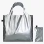 LOQI metallic-taske – sølv