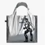 LOQI Tom of Finland – Use a Rubber – sølvfarvet taske
