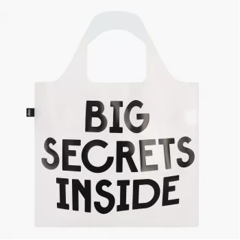 LOQI Snask transparent taske – Secret and Classified
