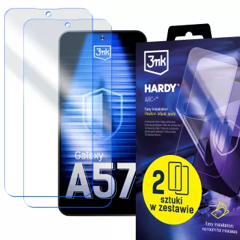 3mk Hardy ARC+ 4-lags skærmbeskyttelsesfilm til Samsung Galaxy A57