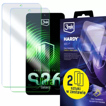 3mk Hardy ARC+ 4-lags skærmbeskyttelsesfilm til Samsung Galaxy S26 Ultra
