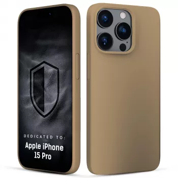 3mk Hardy Mellow MagCase til Apple iPhone 15 Pro, guld