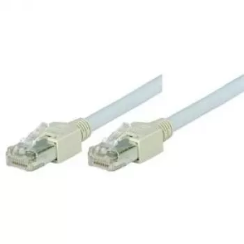 Tecline Cat5e F/UTP patchkabel RJ45, 5 m, grå, LSZH