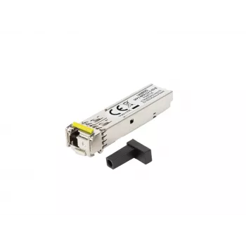 Lanberg SFP-BiDi-modul, op til 3 km, 1 Gbit/s, 1550/1310 nm, LC/UPC, type B (SFP1-BIDI-LU-1-03-B)
