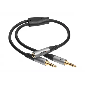 celexon Professional 2x stereo-jack lydadapter, M/F