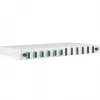 EFB Elektronik spliceboks udtrækkelig SC 50/125 µm OM3, 12 pigtails, 6 koblinger