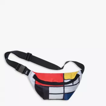 LOQI Piet Mondrian hoftetaske – Composition with Red, Yellow, Blue and Black