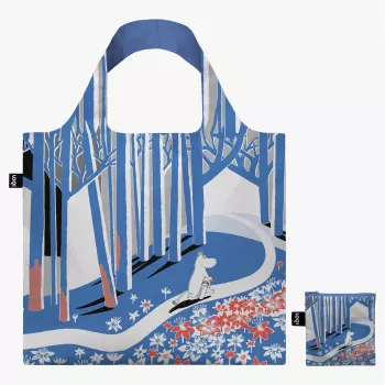 LOQI Moomin taske – Blue Forest