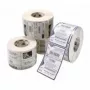 Zebra Z-Perform 1000T papiretiketter 65 x 25 mm, permanent klæbende, ubehandlet, 8 ruller x 5000