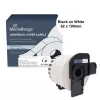 MEDIARANGE Etiket kompatibel med Brother DK-11202, 300 stk., sort/hvid