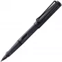 LAMY safari patronfyldepen, steel black, nib M (1238794)