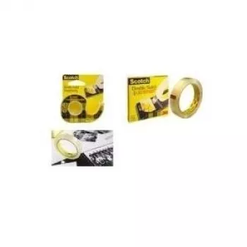 3M Scotch dobbeltklæbende tape 665, 12 mm x 22,8 m, permanent klæbende på begge sider, kernediameter: 25 mm (D6651222)