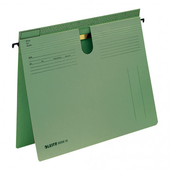 Leitz Serie 18 1814-00-55 hængemappe A4, manilakarton, grøn, 50 stk.