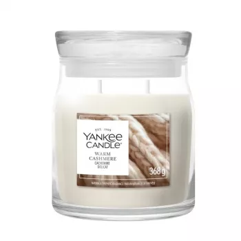 Yankee Candle Warm Cashmere lys, mellem