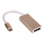 Akyga AK-AD-56 adapterkabel USB-C (han) til DisplayPort, 15 cm
