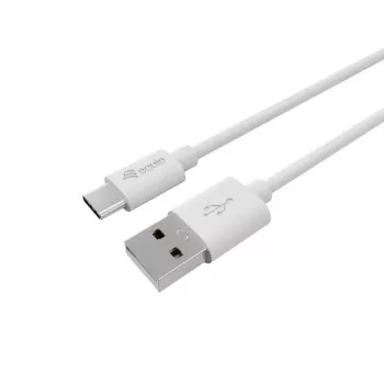 Equip 128848 USB-A til USB-C 2.0-kabel, 3 A, 2 m, hvid