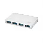 LogiLink UA0421 USB 3.0-hub, 4 porte, med strømforsyning