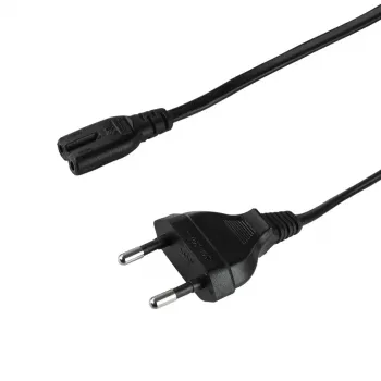 LogiLink CP192 netkabel, CEE 7/16 til IEC C7, sort, 1 m