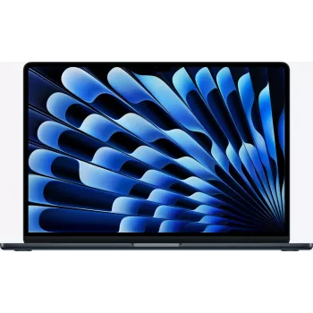 Apple MacBook Air Z1LW 15,3 inch Notebook, M5 10-Core, 32 GB RAM, 1 TB SSD, macOS, midnat, tysk QWERTZ-tastatur