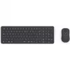 Hama WKM-300 multi-device tastatur- og mussæt, trådløs, RF/BT, sort, QWERTZ DE