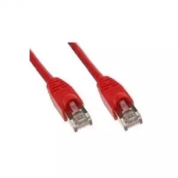 Tecline S-STP (PIMF) Cat 6 patchkabel, 7,5 m, rød, med særligt smal knækbeskyttelse