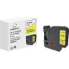 Renkforce RF-LT-D40918 mærkebånd, erstatter DYMO D1 40918, 9 mm, gul med sort tekst, 7 m