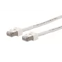 Metz Connect Ultraflex500 VoIP patchkabel S/FTP Cat.6, hvid, 10,0 m