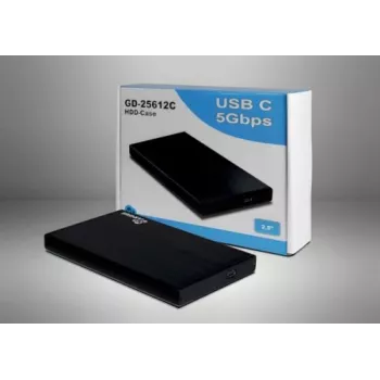 Inter-Tech Argus GD-25612C HDD-kabinet, 2,5″, USB-C