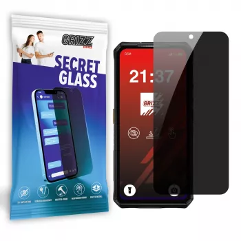 GrizzGlass SecretGlass GRZ11490 privatskærmsglas til Ulefone Armor 28 Ultra