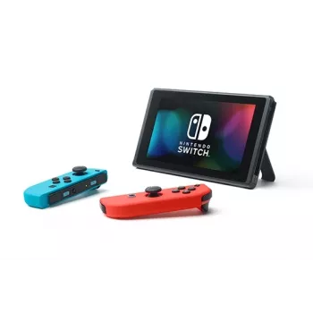 Nintendo Switch (ny revideret model) bærbar spillekonsol, sort/blå/rød, 15,8 cm (6,2 inch), 32 GB, WLAN