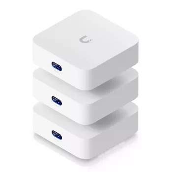 Ubiquiti UniFi Express 7 Cloud Gateway (3 stk.), Wi-Fi 7, triband, 1x 10G WAN, 1x 2,5G LAN