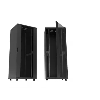 LogiLink Canovate D16S66B netværksskab, 16U, 48,3 cm (19 inch), sort (RAL 9005)
