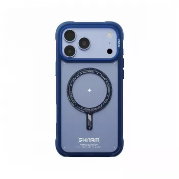 Skinarma Avion MagSafe Skin000478 cover til iPhone 18 Pro Max / 17 Pro Max, blå