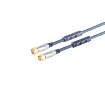 Home-Cinema Professional 80098MHQ SAT cable, 10 m, F connector to F connector, RG59