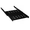 EFB Elektronik 691651NATS.68 19″ 1HE hylde, udtrækkelig, indbygningsdybde 378–612 mm, 30 kg, ST600+800, RAL9005