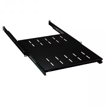 EFB Elektronik 691651NATS.68 19″ 1HE hylde, udtrækkelig, indbygningsdybde 378–612 mm, 30 kg, ST600+800, RAL9005