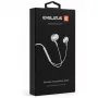 Evelatus Crystal Clear Audio CCAV-3.5WH hovedtelefoner med 3,5 mm jackstik og mikrofon, hvid