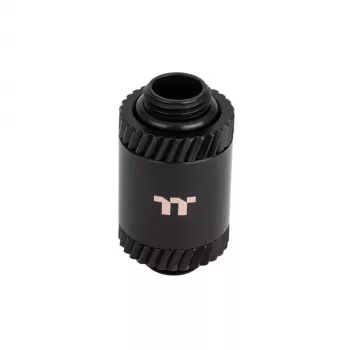 Thermaltake Pacific SF forlængerfitting han til han CL-W391-CU00MK-A, 30 mm, matsort, DIY LCS
