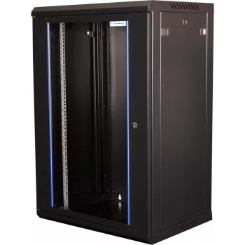 Wirewin WCAB PS3 600X450X6U B 19 inch vægskab, etdelt, Pro 3rd Generation, 600x450 mm, sort