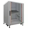 IT-BUDGET 19-inch network cabinet SRK 99ITB19SRK1266GGM, complete set, 12 U, 600x600 mm, light grey