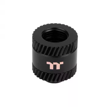 Thermaltake Pacific SF 20 mm forlængerfitting (hun til han), matsort, CL-W392-CU00MK-A