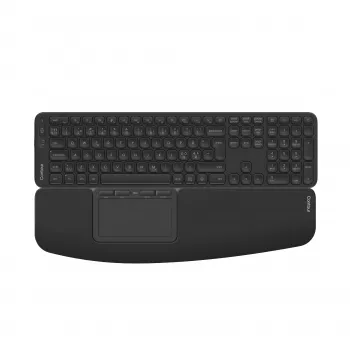 Contour Design CDTP1050BALPN1050 wireless keyboard, full size (100%), RF, scissor switch, QWERTY, black