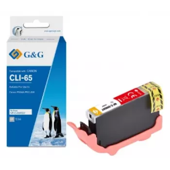 G&G blækpatron kompatibel med Canon CLI-65GY (12,7 ml), grå