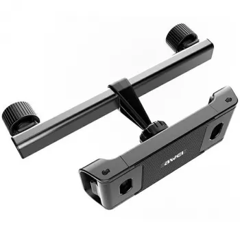 AWEI X40 headrest hands-free car mount, black