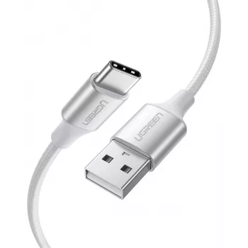 Ugreen US288 USB-til-USB-C-kabel, 3 m, hvid